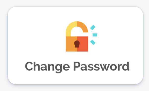 The Change Password tile
