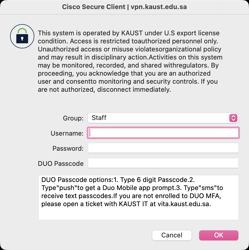 Sign-in fields